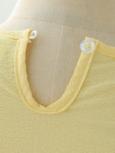 Young Girl Round Neck Solid Color Simple Style Casual Dress